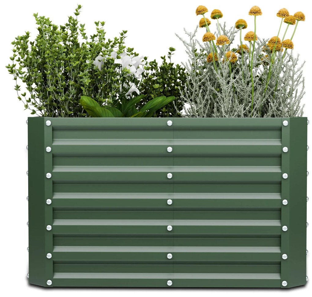 High Grow Straight magaságyás, 600 L, Ergonomikus, Időjárásálló, Nyitott alap