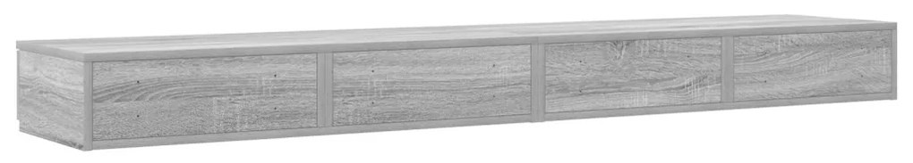 Ágyfiókok fiókkal Szürke sonoma 200 x 36.5 x 16.5 cm Faanyag