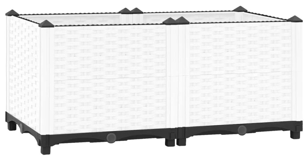 Polipropilén magaságyás 80 x 40 x 38 cm