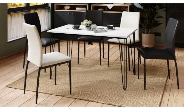 Fehér HALIJA étkezőasztal