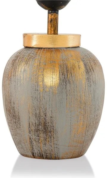 Asztali lámpa 1xE27/40W/230V arany/bézs