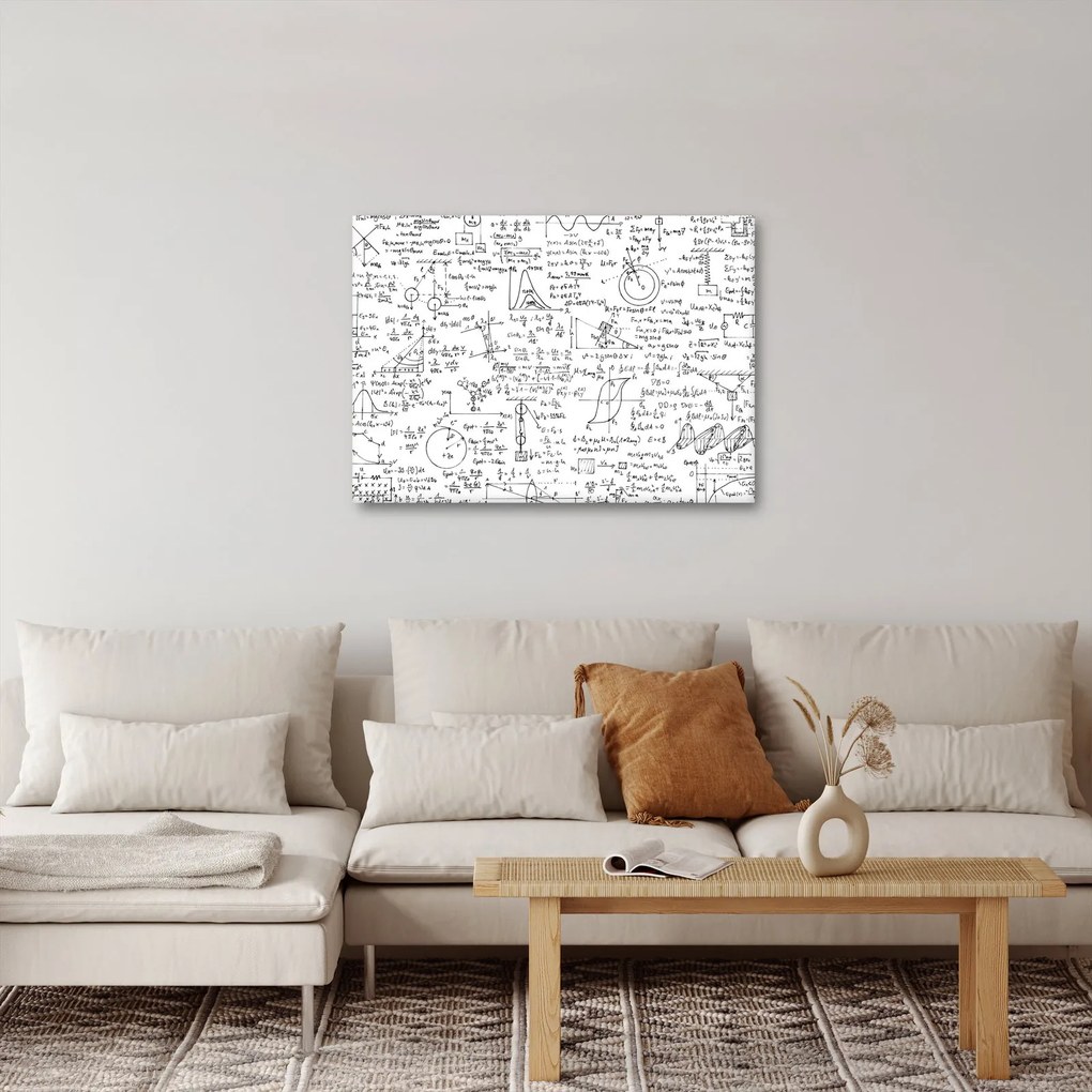 Kép - Képletek (70x50 cm)
