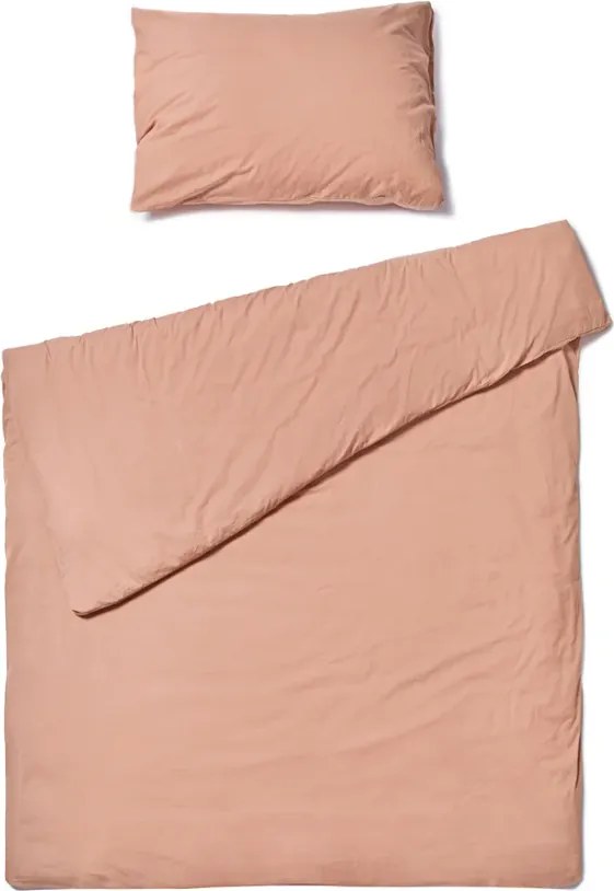 Pamut ágynemű CALMORA púderrózsaszín Ágyneműhuzat mérete: 2 db 70 x 90 cm | 200 x 200 cm