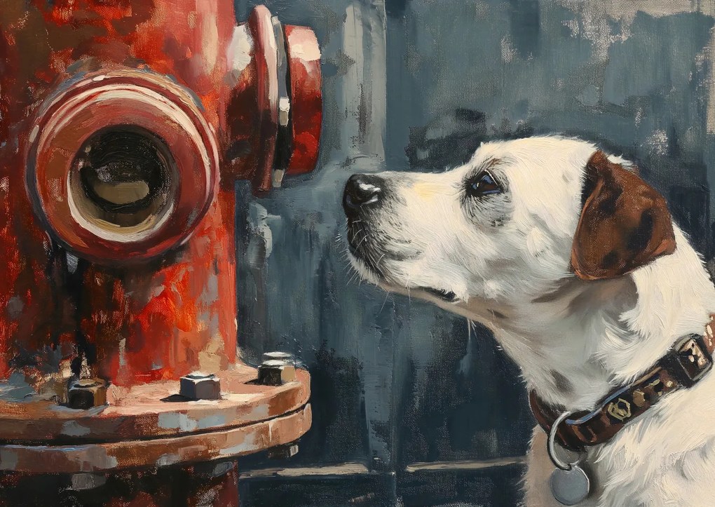 Poszter 84x59,5cm Barát a tűzcsapnál