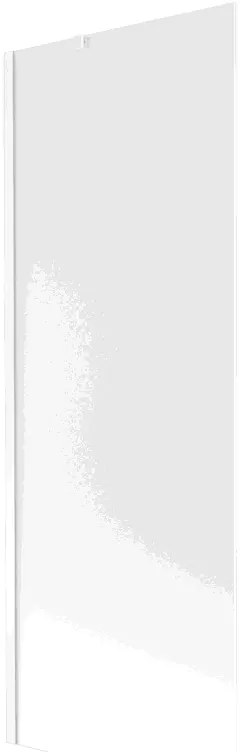 Mexen Next, kádparaván 1 szárny 70 x 150 cm, fix szárny, 6 mm mattüveg, fehér profil, 895-070-000-00-30-20