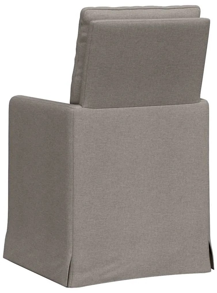 Étkező Székek 2 pcs Tópszínű 57 x 67 x 98 cm szövet