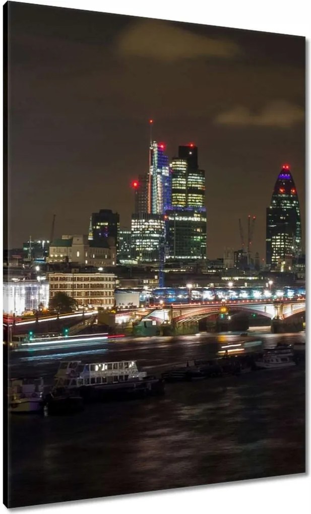 Festmények 70x100 London éjszaka