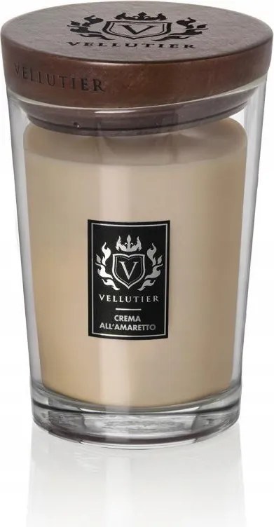 Vellutier Nagy Illatgyertya Crema All’Amaretto 515 g Ajándék