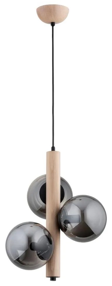 Csillár zsinóron KANET 3xE14/40W/230V bézs/szürke