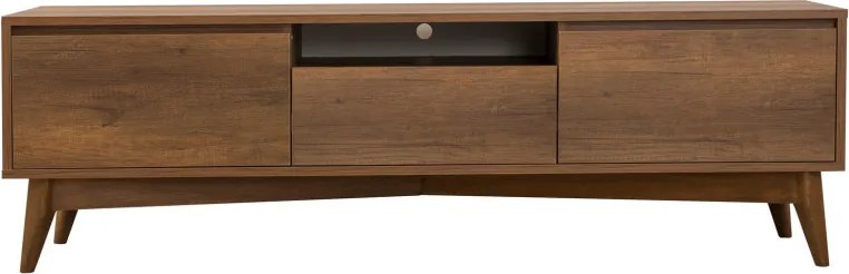 Vina TV-állvány, dió, 170 cm