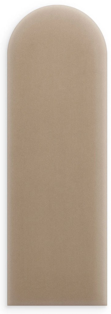 Bársony kárpitozott panel - Íves - 20x100cm Szín: Sötét szürkéslila