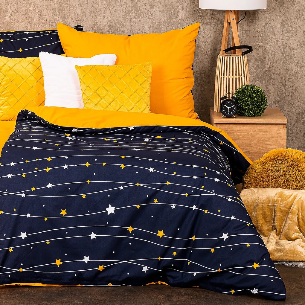 4Home Night sky pamut ágyneműhuzat140 x 200 cm, 70 x 90 cm, 140 x 200 cm, 70 x 90 cm