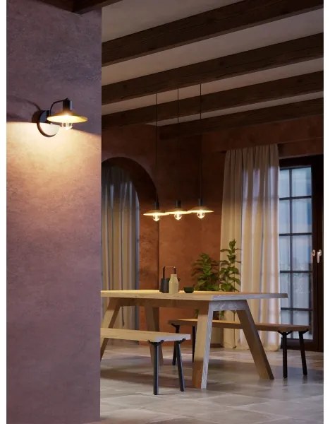 Redo 01-4056 - Csillár zsinóron FRESNO 3xE27/42W/230V