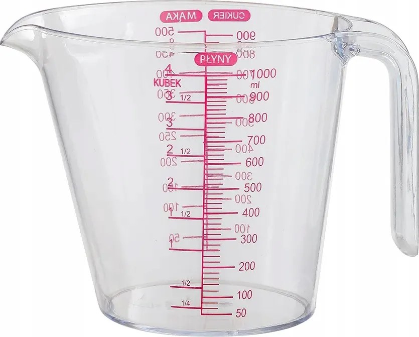 Konyhai Mérőpohár Altom Design Mérőpohár átlátszó, színtelen 1L