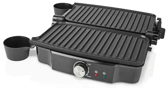 Nedis KAGR131FSR - Kontaktgrill 1500W/230V