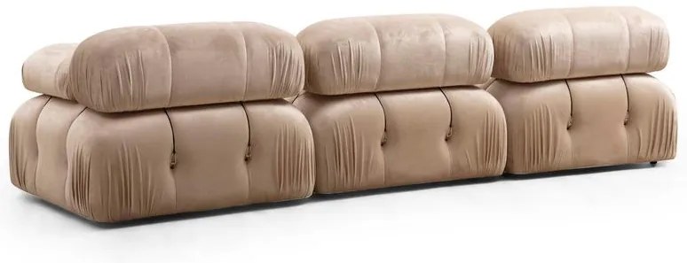 3 személyes kanapé Bubble ( L1-O1-1R) - Velvet