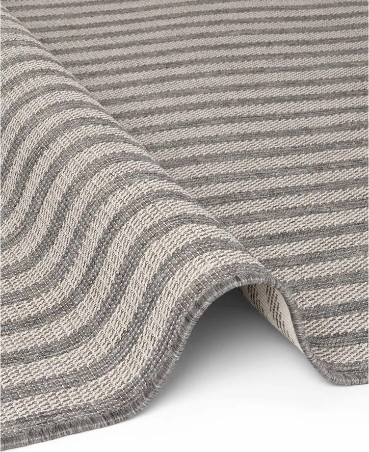 Szürke-krémszínű kültéri-beltéri szőnyeg 160x230 cm Haringey Linley – Ted Baker