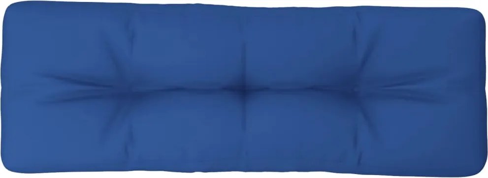 vidaXL királykék szövet raklappárna 120 x 40 x 12 cm