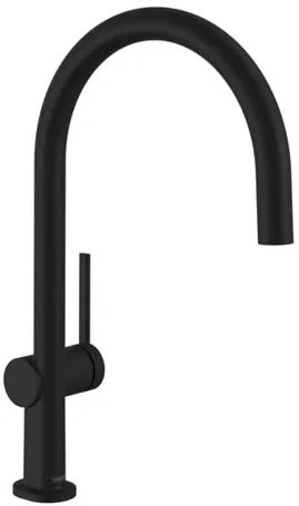 Hansgrohe Talis mosogató csaptelep forgó karral matt fekete 72843670