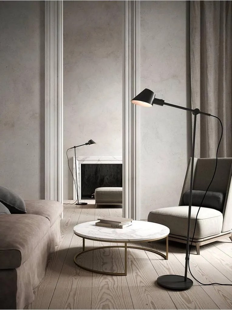Nordlux modern skandináv állólámpa stay fekete nor2020464003