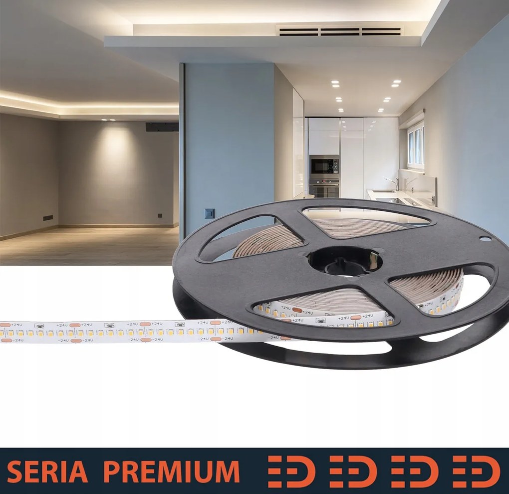 Prémium Led szalag 24V 280LED Neutrális