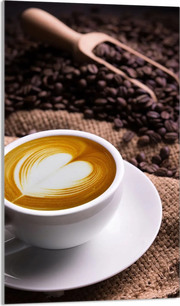 Üveg Vágódeszka 30x52 Kávé a Konyhába