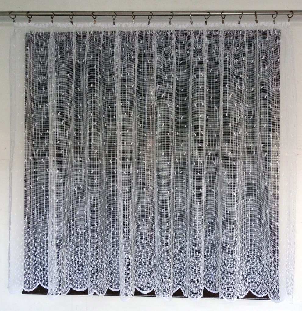 Mg Függöny M45 Fehér 290x160cm Kész G Szalaggal