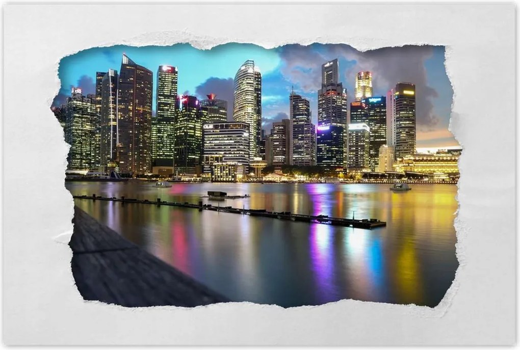 Poszterek 90x60 Városi táj Kilátás