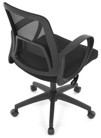 Fekete Hálós Irodai Szék, Hinta Mechanikával. KA-S3015 BK