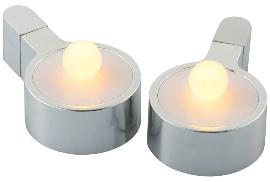 Szürke fénydekoráció készlet 2 db-os Amalia – Sirius