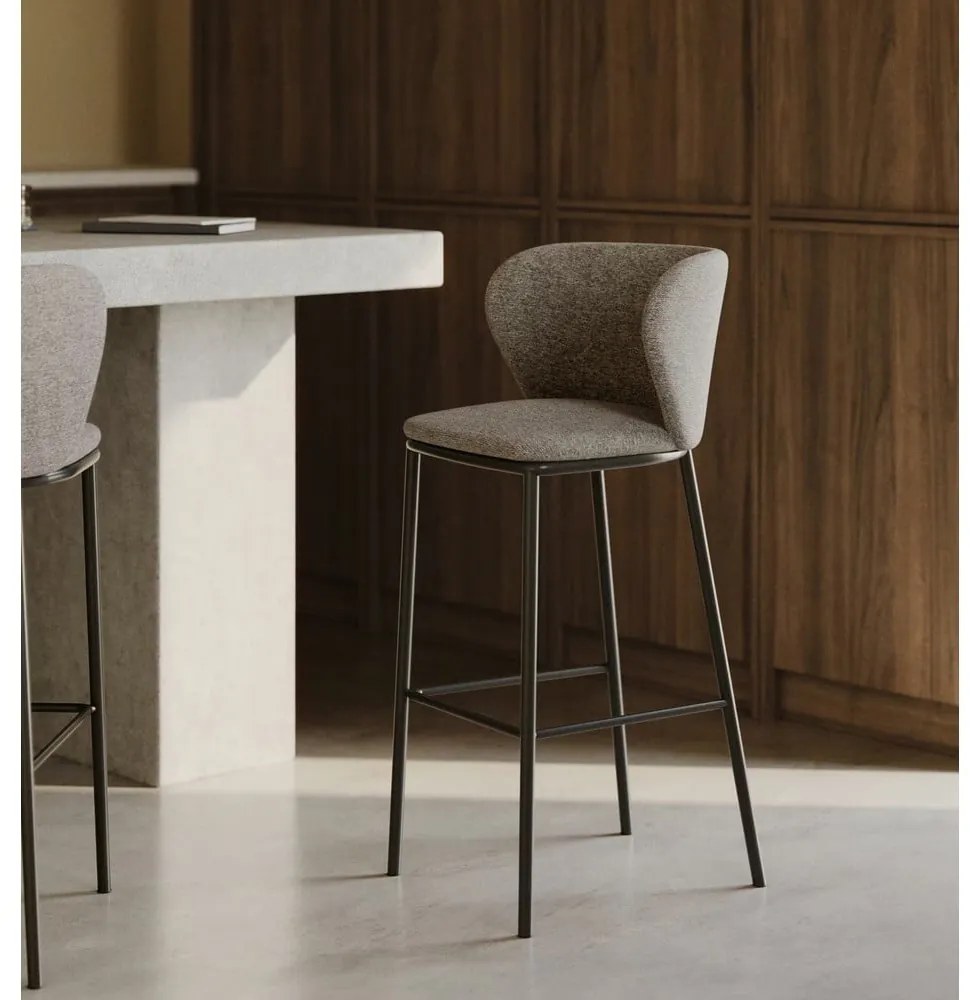 Világosbarna bárszék 102 cm Ciselia – Kave Home