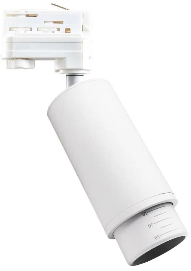 MICA 1xGU10/25W/230V fehér 3-fázisú sínrendszer spotlámpa