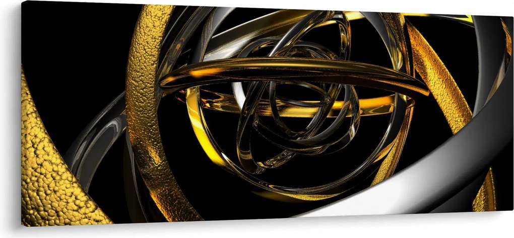 A modern absztrakció képe (120x50 cm)