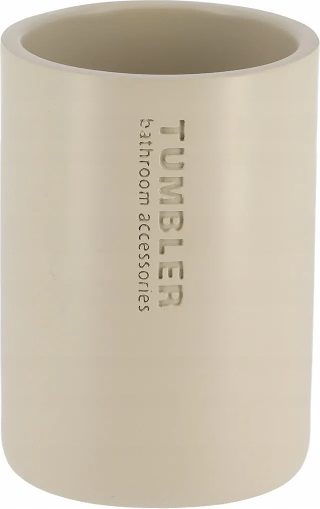 Polyresinø 7,5 Cm-es Bézs Fürdőszobai Sava Pohár