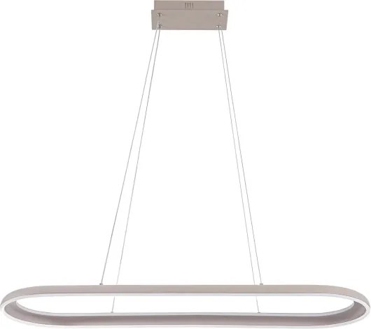 LED csillár kábelen CASHMERE LED/80W/230V 30x100 cm bézs
