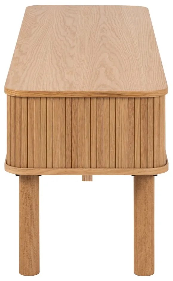 Natúr színű TV-állvány tölgyfa dekorral 140x45 cm Langley – Actona