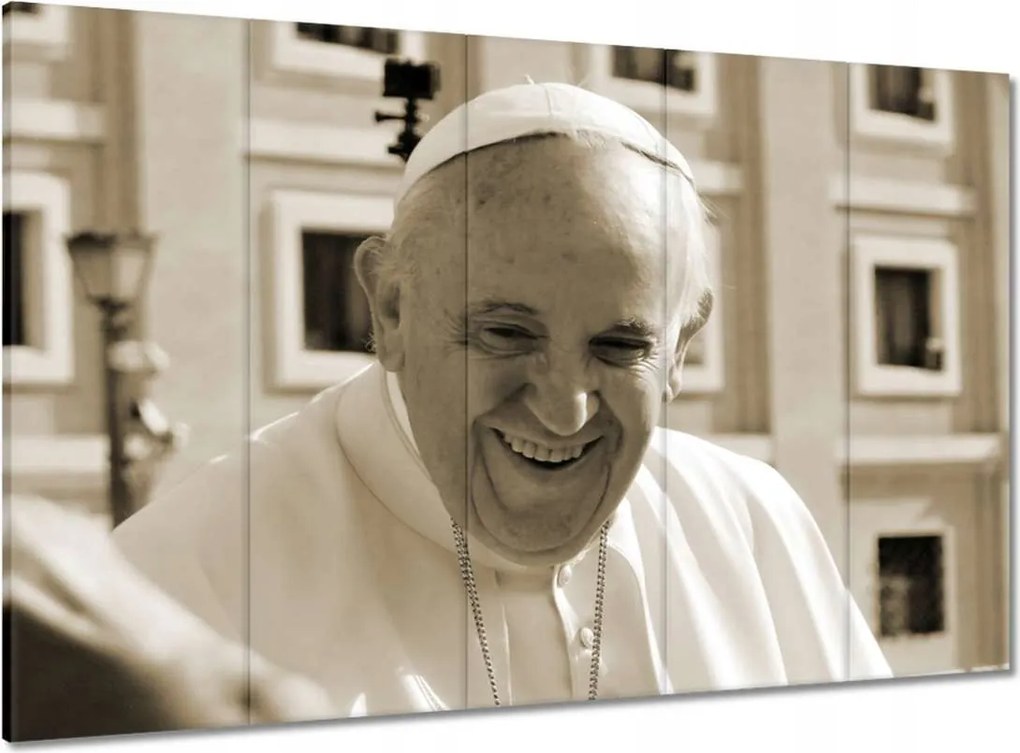 Festmények 100x70 Ferenc pápa Portré