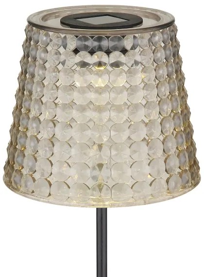 Globo 36635-2S - KÉSZLET 2x LED Napelemes lámpa SOLAR LED/0,06W/3V IP44 szürke