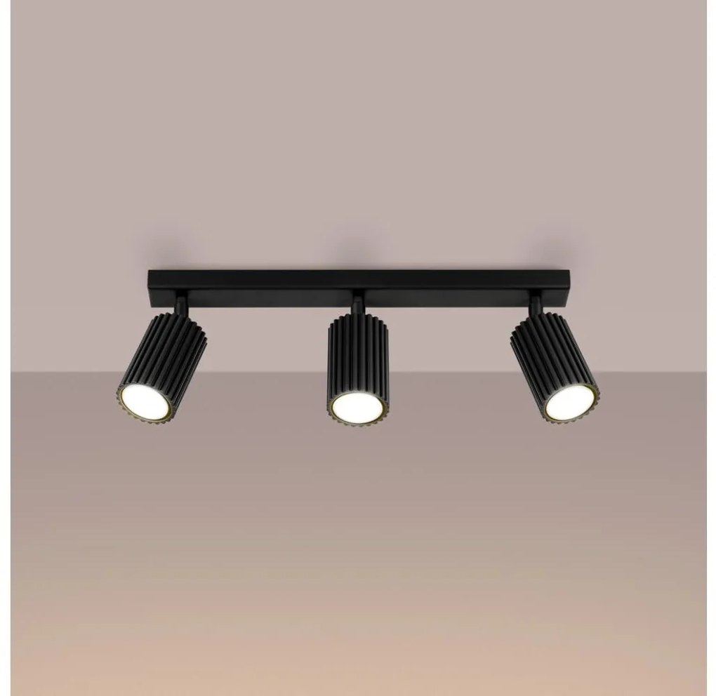Brilagi - Spotlámpa CRESTO 3xGU10/10W/230V fekete