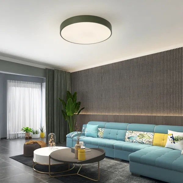 Brilagi - LED mennyezeti lámpatest POOL LED/60W/230V 3000/4000/6000K 50 cm zöld