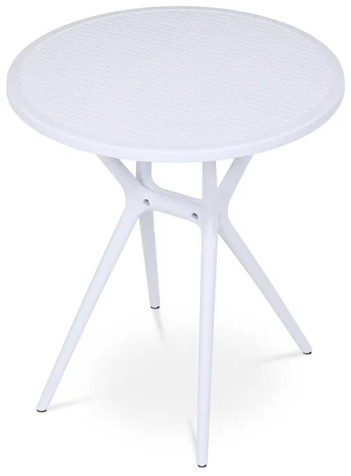 Kerti Műanyag Asztal, Fehér. DT-X7007 WT