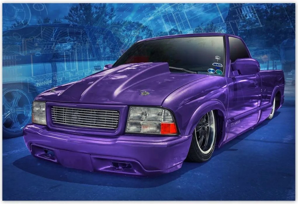 Poszterek 155x105 Lila PickUp S10