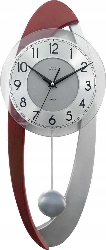 Csendes Fa Elegáns Falióra Jvd Inga NS11004.23 22x59 cm