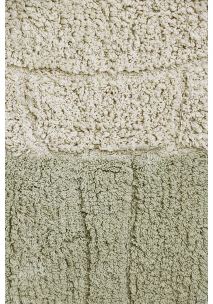 Bézs mosható kézi szövésű pamut gyerek szőnyeg 110x130 cm Sea Turtle – Lorena Canals