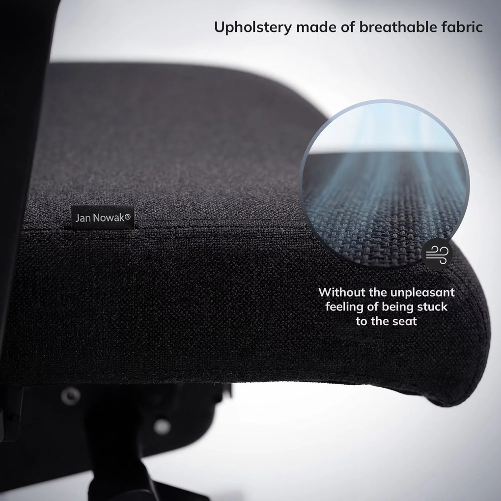 Ergonomikus irodai szék fekete VECTOR