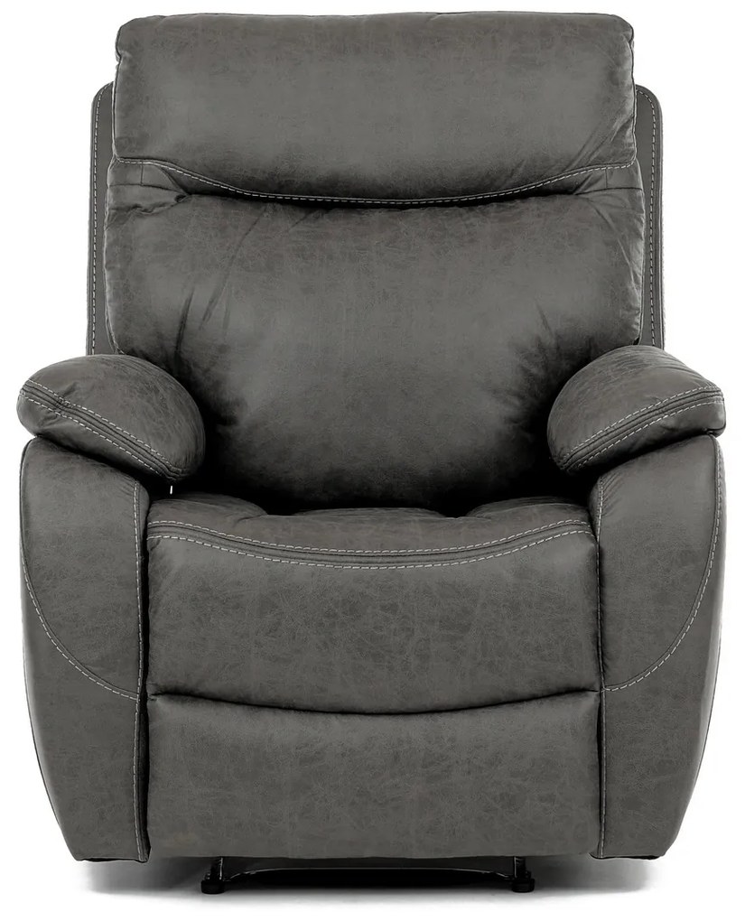 4092 GREY3 pozicionáló fotel vintage, szürke