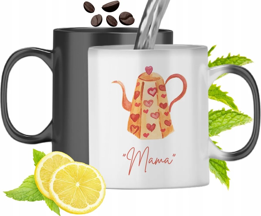 Mágikus Bögre Anyukáknak Színváltós, fényképes nyomattal
