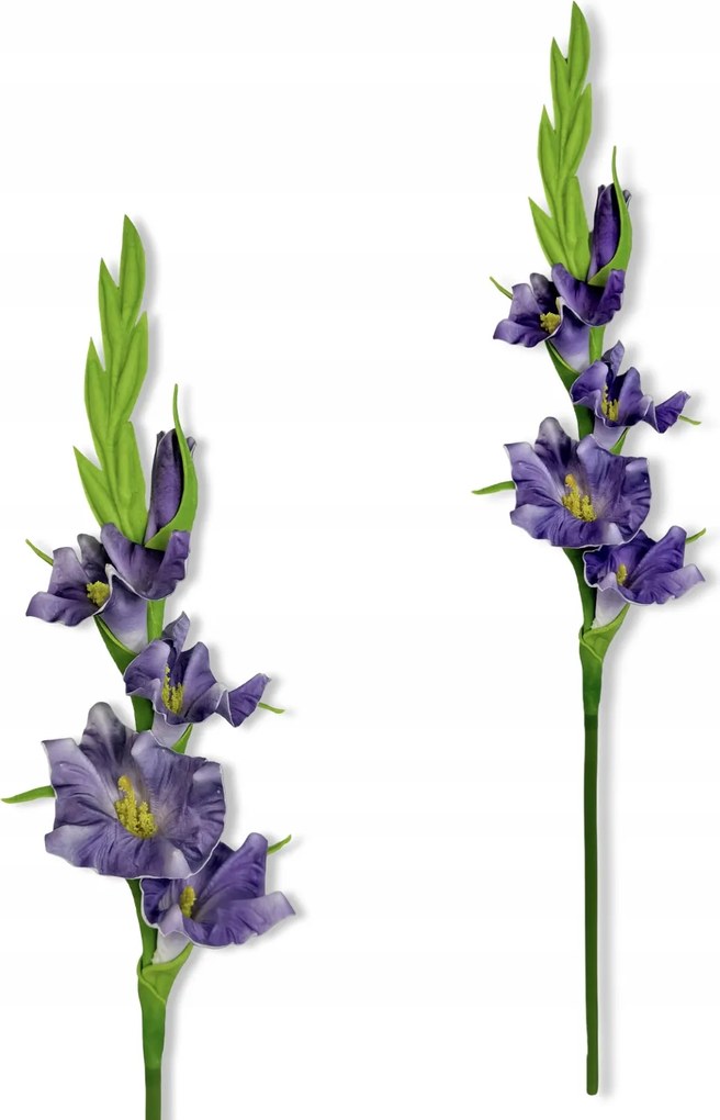 Lila Kard Habszivacs ág 55 cm Művirágok Élő Habszivacs