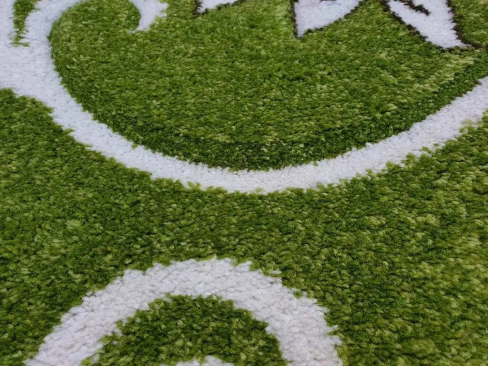 Mirinda Inda Mintás Szőnyeg Zöld 300 x 400 cm