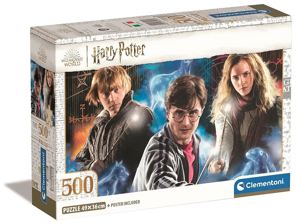 Harry Potter Patronus 500 db-os puzzle Clementoni